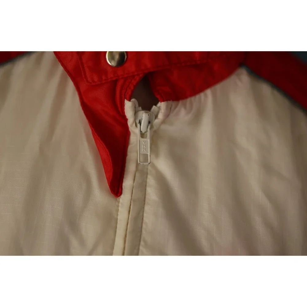 Vintage 80s Coca-Cola Jacket 100 Year Anniversary Size: M Red & White Jacket